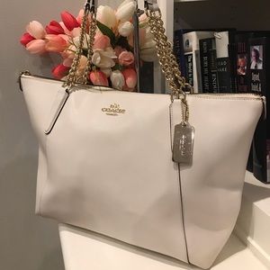 COACH Ava Chain Tote